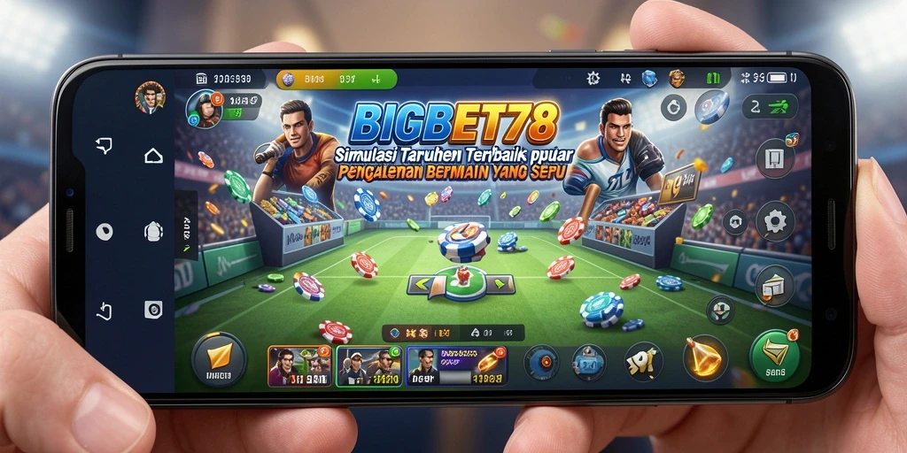 Tampilan gameplay <strong>BIGBET78</strong> yang menakjubkan dan seru.