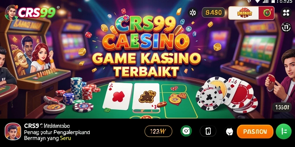Screenshot gameplay menarik dari aplikasi Kasino CRS99 yang penuh aksi.