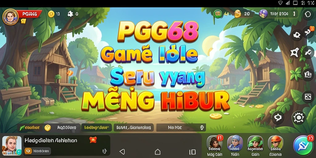 Gameplay PGG68 yang menarik dan menghibur dalam genre Idle.
